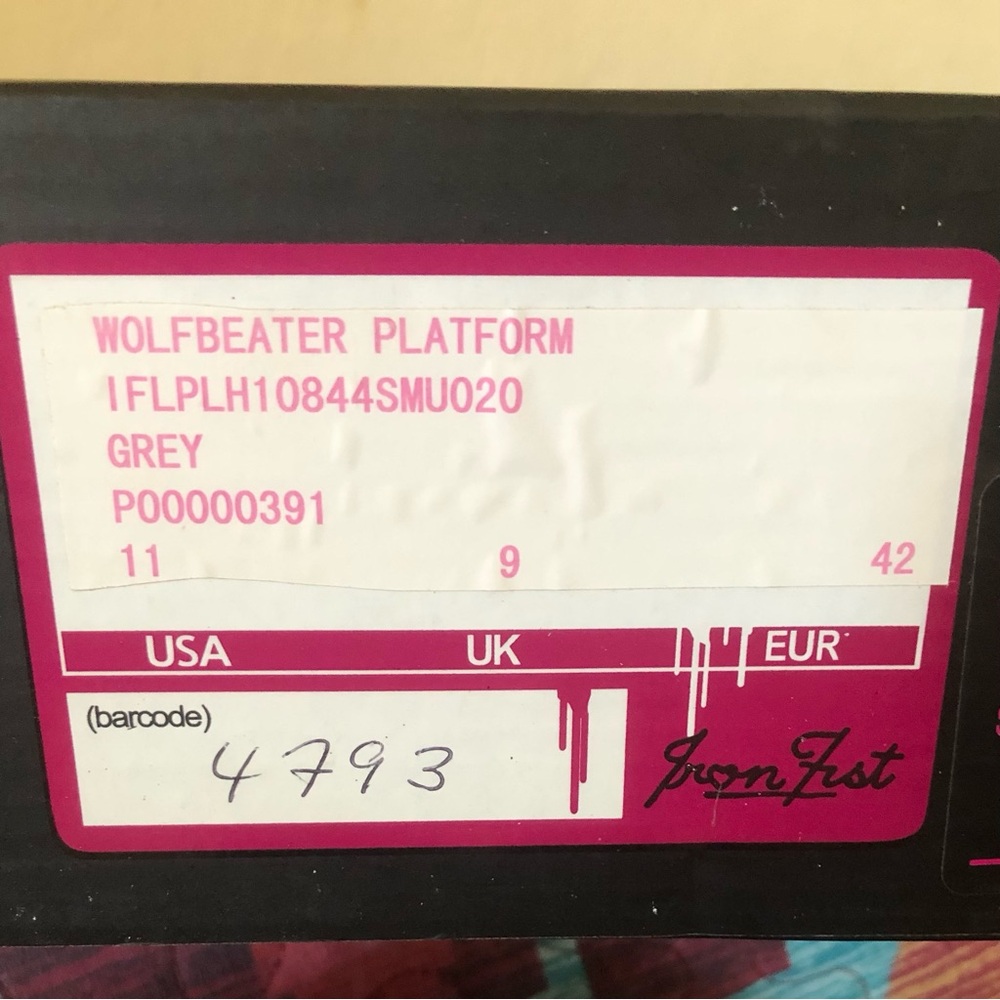 NIB Iron Fist "Wolfbeater" Platform Pumps - Picture 10 of 10